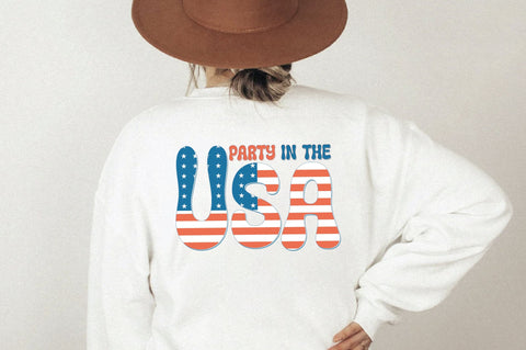 Retro Party In The Usa Sublimation Creativeart88 