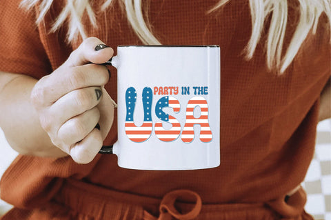 Retro Party In The Usa Sublimation Creativeart88 