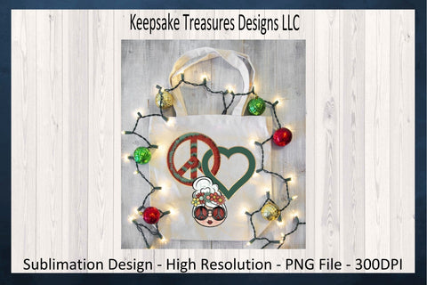 Retro Peace Love Mrs. Claus, Retro Mrs. Claus PNG, Christmas Tie Dye, Hand Drawn Sublimation Design, Digital Download, Printable PNG Sublimation Keepsake Treasures Designs LLC. 