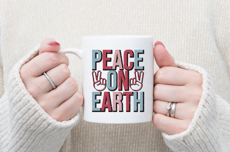 Retro peace on earth SVG SVGista 