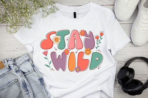Retro Positive Quotes Sublimation Bundle SVG Shetara Begum 