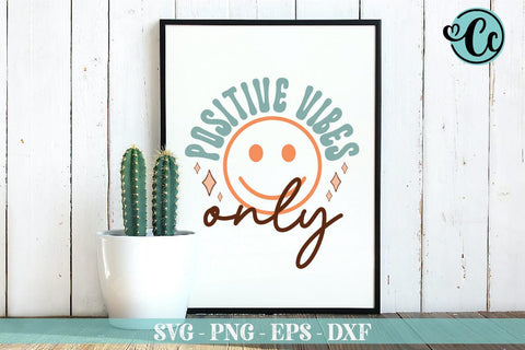 Retro Positive Quotes SVG Bundle, Motivational quotes svg, Mental health svg SVG Crazy Craft 