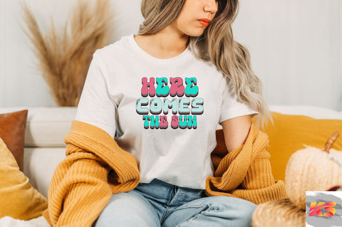 Retro Positivity Design Bundle SVG SVGista 