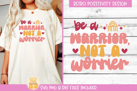 Retro Positivity SVG Bundle | 10 Positive Shirt Quotes SVG Cheese Toast Digitals 