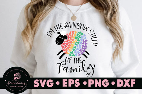 Retro Pride Day LGBTQ SVG Bundle PNG Cut file SVG Freeling Design House 