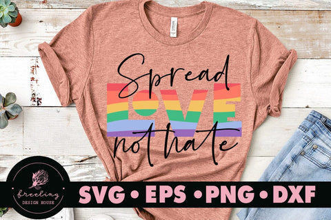 Retro Pride Day LGBTQ SVG Bundle PNG Cut file SVG Freeling Design House 