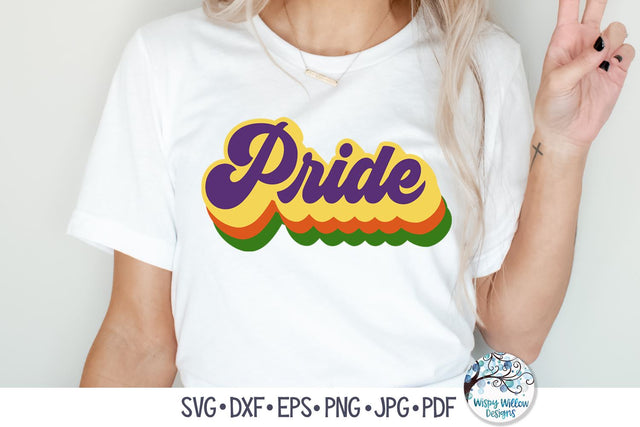 Retro Pride SVG SVG Wispy Willow Designs 
