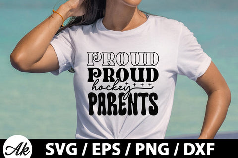 Retro Proud Hockey SVG Bundle SVG akazaddesign 