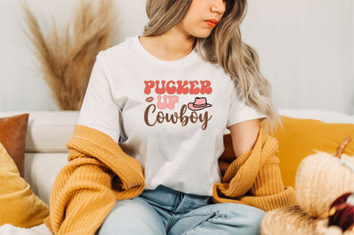 Retro Pucker Up Cowboy SVG SVG SVGista 