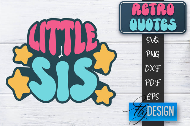 Retro Quotes SVG | Funny Sayings SVG | Retro Quotes Design SVG Fly Design 