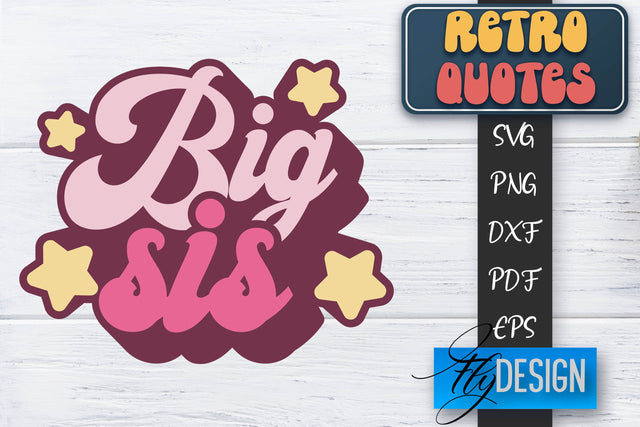 Retro Quotes SVG | Funny Sayings SVG | Retro Quotes Design SVG Fly Design 