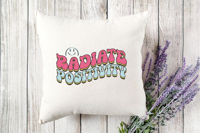 Retro radiate positivity SVG SVGista 