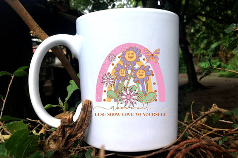 Retro Rainbow Quote Sublimation Sublimation Jagonath Roy 