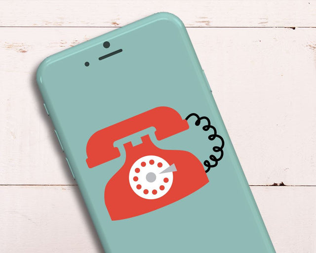 Retro Rotary Phone SVG Designed by Geeks 