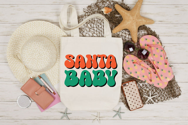 Retro Santa Baby SVG SVGista 