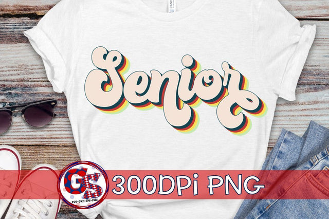 Retro Senior PNG for Sublimation Sublimation Greedy Stitches 