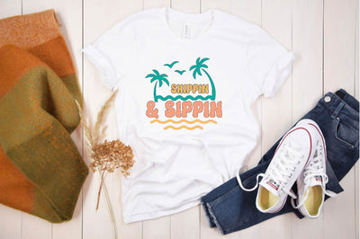 Retro Shipping & Sippin Svg SVG SVGista 