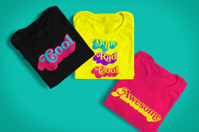 Retro Slang Words SVG Risa Rocks It 