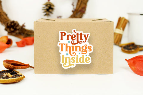 Retro Small Business Packaging Stickers I Retro Stickers SVG Happy Printables Club 