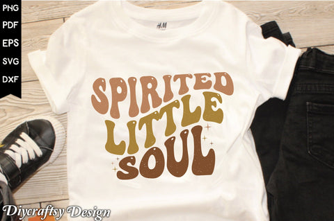 Retro Spirited Little Soul Sublimation Sublimation Creativeart88 