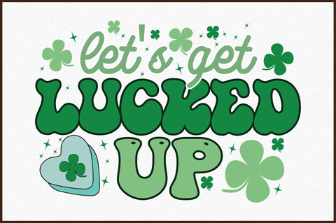 Retro St Patrick's Day Sublimation Bundle Sublimation designartist 