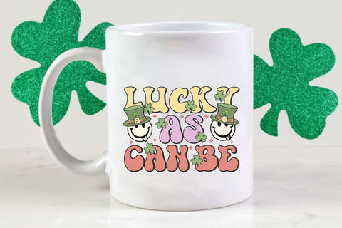 Retro St. Patrick's Day Sublimation Bundle Sublimation Rupkotha 