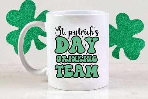 Retro St Patricks Day Sublimation Bundle SVG Rupkotha 