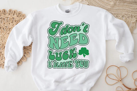 Retro St Patricks Day Sublimation Bundle SVG Rupkotha 