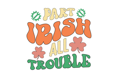 Retro St. Patrick's Day Sublimation Bundle SVG Rupkotha 