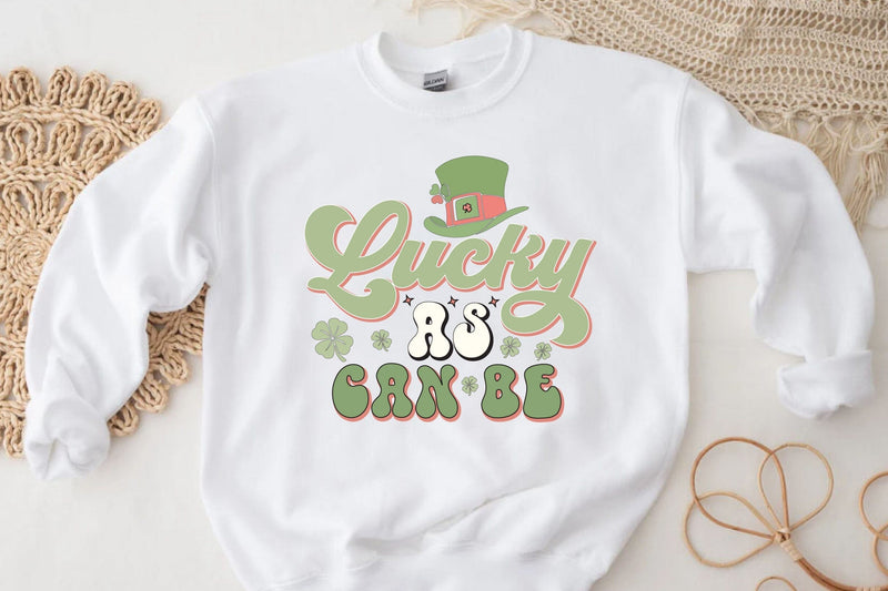 Retro St. Patrick's Day Sublimation SVG Rupkotha 