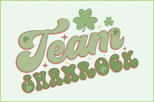 Retro St. Patrick's Day Sublimation SVG Rupkotha 