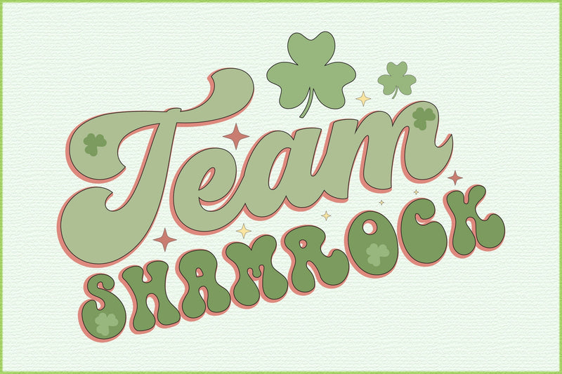 Retro St. Patrick's Day Sublimation SVG Rupkotha 