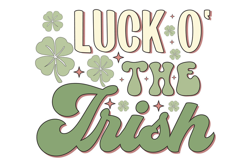 Retro St. Patrick's Day Sublimation SVG Rupkotha 
