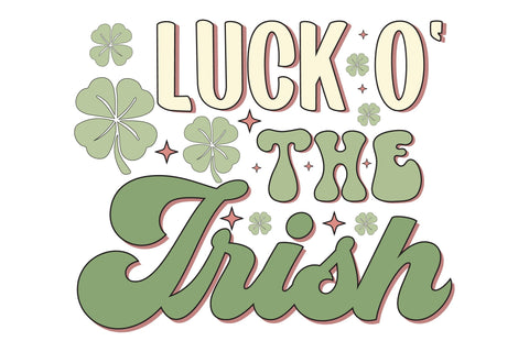 Retro St. Patrick's Day Sublimation SVG Rupkotha 