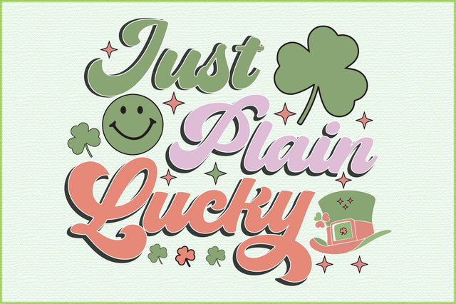 Retro St. Patrick's Day Sublimation SVG Rupkotha 