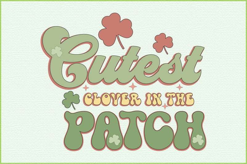 Retro St. Patrick's Day Sublimation SVG Rupkotha 