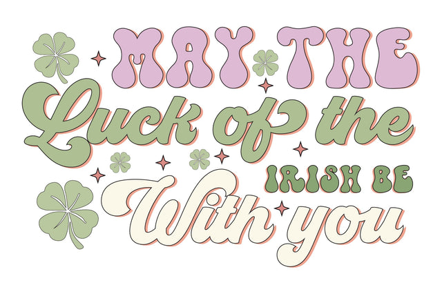 Retro St. Patrick's Day Sublimation SVG Rupkotha 