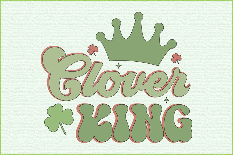 Retro St. Patrick's Day Sublimation SVG Rupkotha 