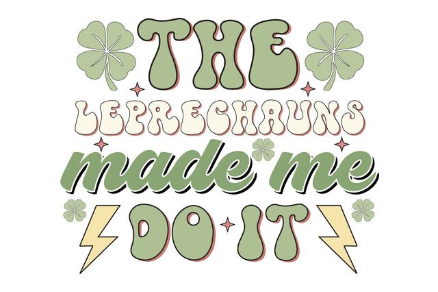 Retro St. Patrick's Day Sublimation SVG Rupkotha 