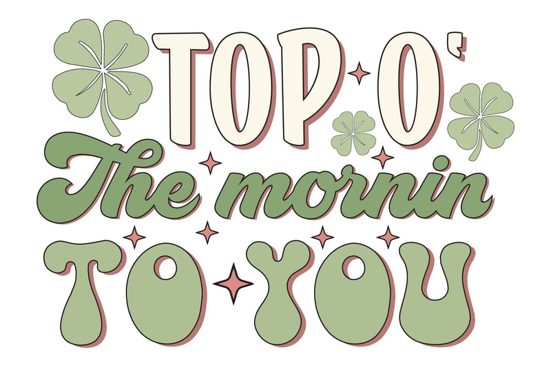 Retro St. Patrick's Day Sublimation SVG Rupkotha 