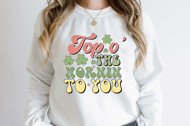 Retro St. Patrick's Day Sublimation SVG Rupkotha 