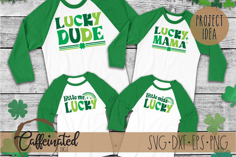 Retro St. Patrick's Day SVG Bundle SVG Caffeinated SVGs 