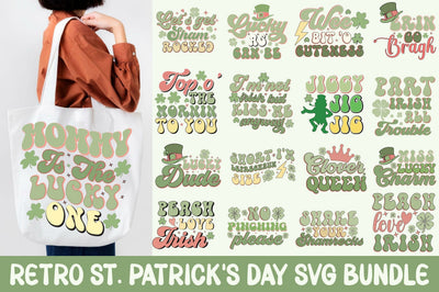 Retro St. Patrick's Day Svg Bundle SVG Rupkotha 