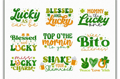 Retro St. Patrick's Day SVG Bundle SVG Shetara Begum 