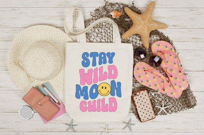 Retro Stay Wild Moon Child Svg SVG SVGista 