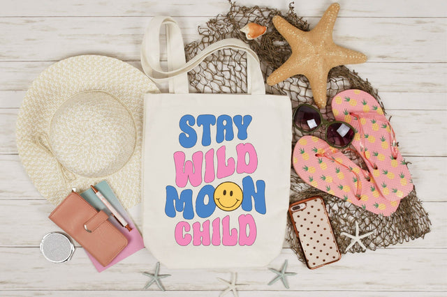 Retro Stay Wild Moon Child Svg SVG SVGista 