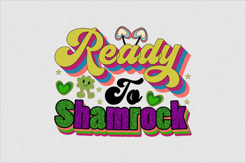 Retro St.Patrick’s Day Sublimation Bundle Sublimation SVGArt 