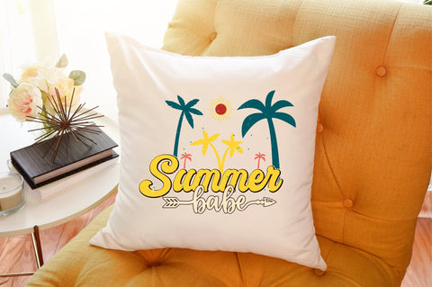 Retro Summer Babe PNG Sublimation designartist 