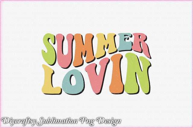 Retro Summer Lovin Sublimation SVG Creativeart88 