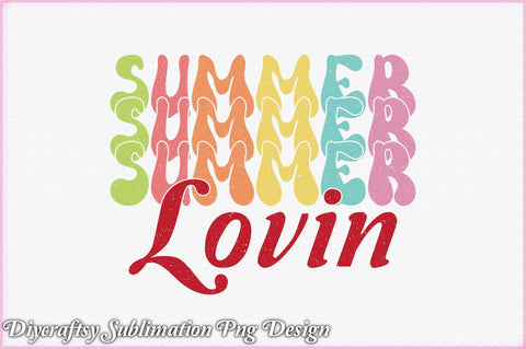 Retro Summer Lovin Sublimation Vol-01 SVG Creativeart88 